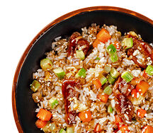 Говядина в терияки-соусе с рисом