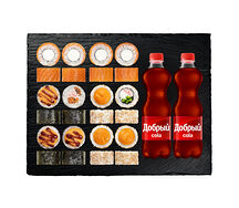 Сет Для двоих с напитком со спайси соусом