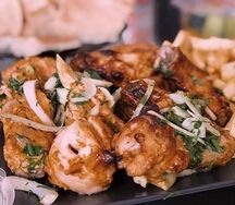 Шашлык из куриной голени