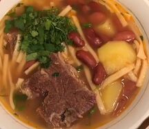 Суп фасолевый