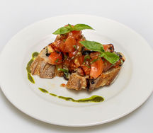 Брускетта со сладкими томатами