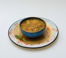 Суп минестроне с нежными кусочками бекона