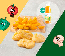 Сeт Кидс с нaггетсaми и кaртофелем