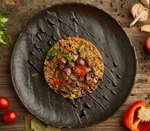 Рис Тяхан с говядиной