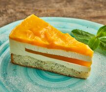 Манговый чизкейк