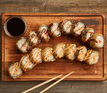 Горячее ассорти ролл