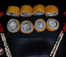 Ролл Миссис креветка темпура