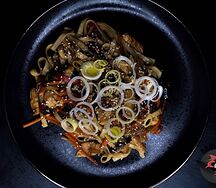 Удон с курицей