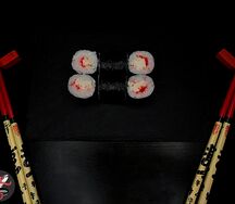 Классический ролл со снежным крабом