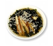 Мисо суп с угрём