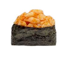 Гункан острая креветка