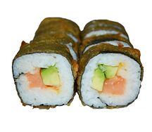 Лосось темпура острый