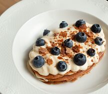 Мильфей с голубикой