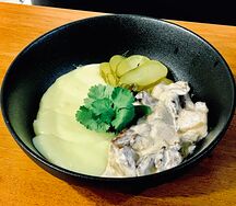 Бефстроганов с пюре