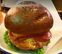 Биг Russian бургер с курицей