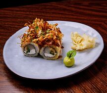 Удон со свининой в кисло-сладком соусе