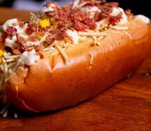 Хот-дог с фри 