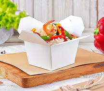 Вок с креветками японский