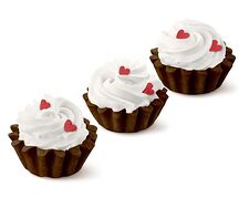 Набор корзиночек Шоколадно-вишневые 