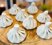 Хинкали с грибами