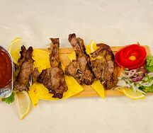 Шашлык из баранины на косточке