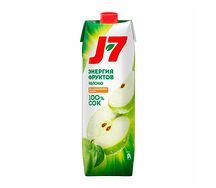 Сок J7 Тонус яблоко осветленный