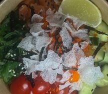 Поке с креветками