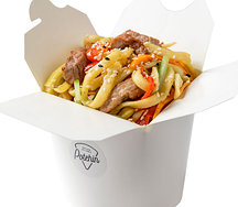 Удон со свининой