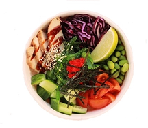 Поке с цыпленком