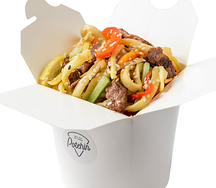 Удон с телятиной