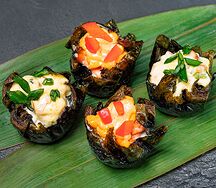 Сет Сяке кейк-баскет