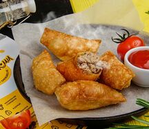 Мини-чебуреки с мраморной говядиной