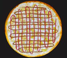 Пицца Ананас-карамель Xl