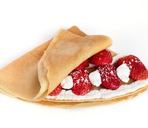 Блин Клубничный чизкейк