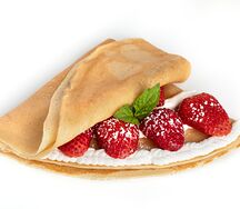 Блин Творог-клубника