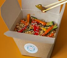 Рис с овощами терияки