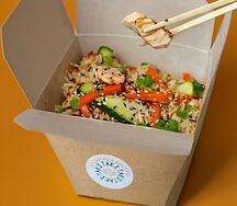 Рис с курицей терияки