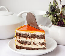 Десерт карамельный