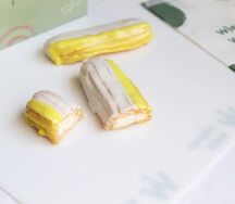 Эклер с сырным кремом