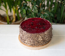 Торт Лимонный с черникой