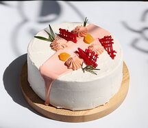 Торт Йогуртовый с персиком