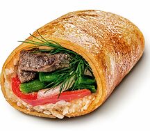 Блин большой острый с говядиной