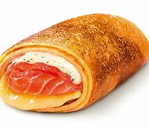 Блин большой с форелью