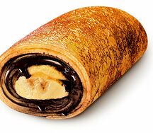 Блин с бананом и шоколадом