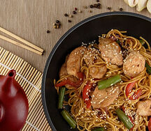 Wok c курицей