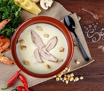 Сырный с курицей