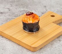 Запеченный с мидиями