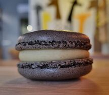 Макарон Горгонзола-груша