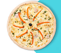 Киш с курицей и ананасом