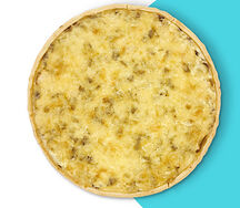 Киш с картофелем и грибами